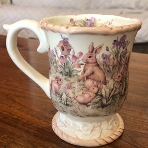 Cracker Barrel Easter Traditions Ceramic Mug 4 1/2”